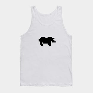 hino animal sillhouette pixel. Tank Top